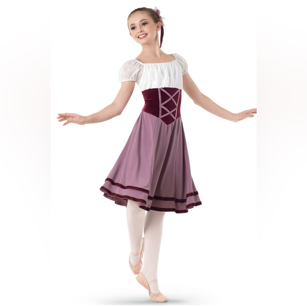 Weissman Dance Costume w/ hair clip